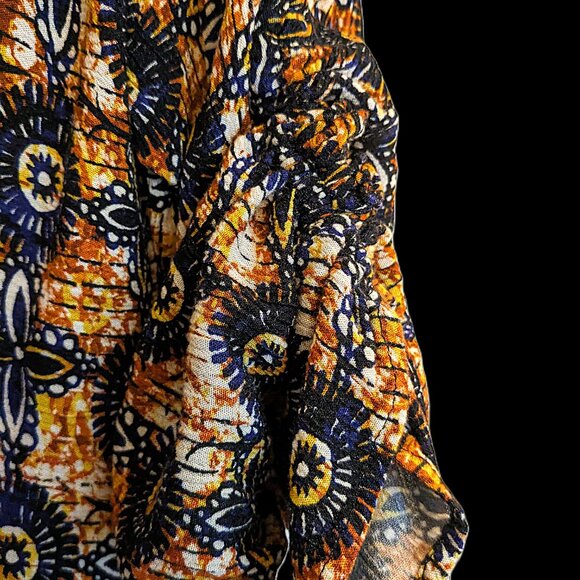 Boho Batik Print Tunic NWOT - Picture 4 of 11